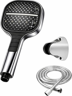 Musluq Banyo Duş Başlığı 3 Farklı Fonksiyonel Duş Başlığı Lüks Tasarım