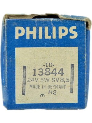 Philips 5W 24V 2800K Halojen Ampul