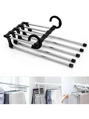 3b Trend Akıllı Çok Amaçlı Elbise Askısı Katlanabilir Dolap Askısı Çok Fonksiyonlu Dolap Askısı