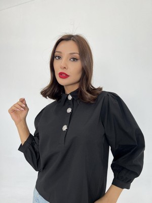 Drgy 7043 Gömlek-Siyah