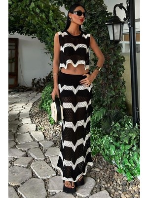 Drgy Shayna Ajurlu Crop Takım 9825