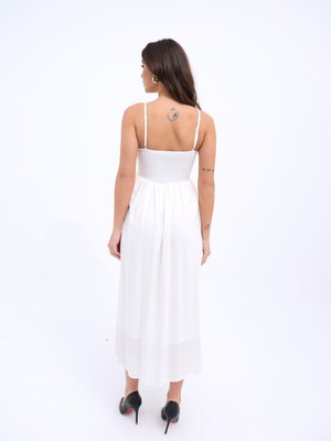 Drgy 7322 Elbise-Ekru