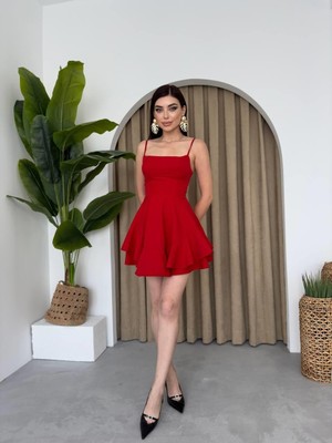 Drgy Common Ip Askılı Elbise