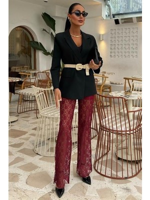 Drgy Içi Astarlı Dantel Pantolon 0081