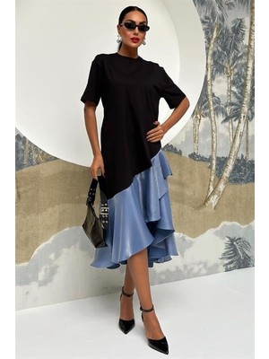 Drgy Volanlı Süprem Elbise 2864