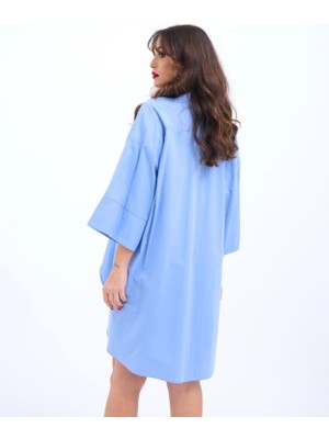 Drgy 4328 Gömlek-Mavi