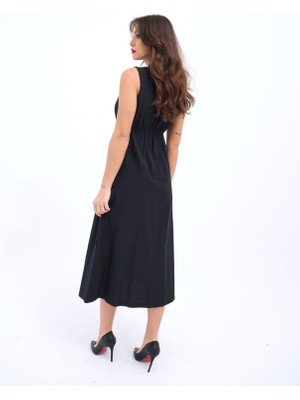 Drgy 6510 Elbise-Siyah