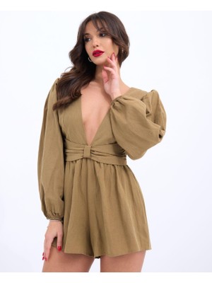 Drgy 6528 Tulum Elbise-Vizon