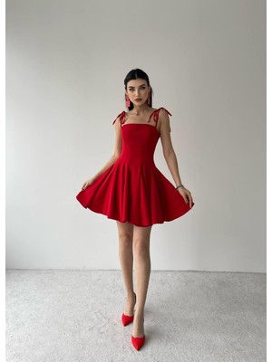 Drgy Clara Askılı Mini Elbise