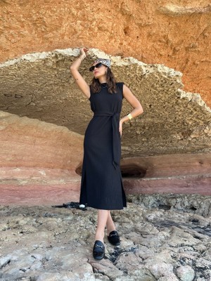 Drgy Pamela Kuşakli Vatkali Elbi̇se