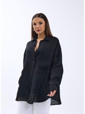 Drgy 7399 Gömlek-Siyah