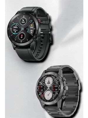 Indispensablely Çift Kordonlu Yüksek Çözünürlüklü Akıllı Saat Uyku Izleyici & Spor Modları