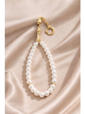 Filiya Günlük Hediyelik El Boy  Ağır Inci Tesbih