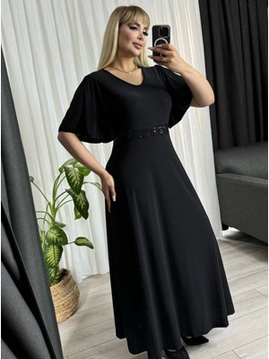 Büyük Beden Uzun Elbise