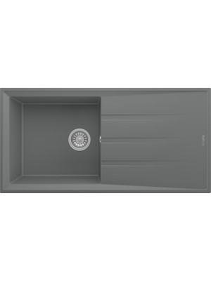 Realstone Efes 100 Granit Eviye Gri