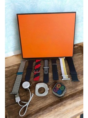 Indispensablely Akıllı Saat 7 Farklı Kordonlu Arama Cevaplayan Bildirim Gps Özelliği