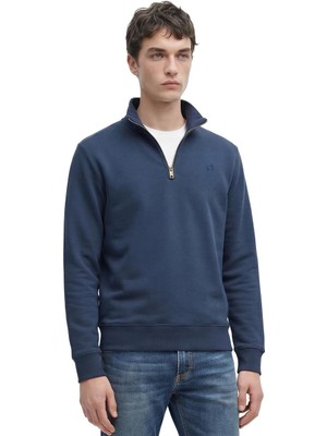 Anthony Jackson Premium Erkek Yakası Fermuarlı Sweatshirt Emilio