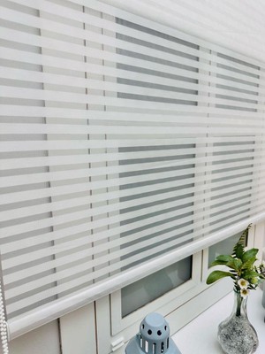 Yazar Home Jaluzi Görünümlü Tül Stor Perde - Berlin