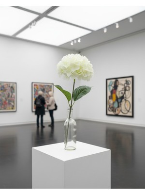 Yasima Yapay 75 cm Ekru Islak Ortanca Ev Dekorasyon Önerisi