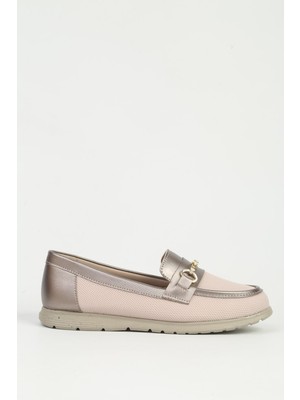 Benetton Pierre Cardin Kadın Platin Loafer PC-55735