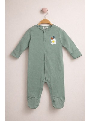 Kendinden Eldivenli Bebek Tulum