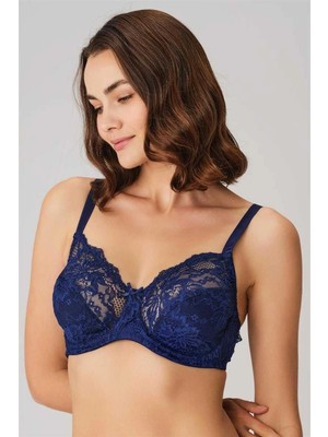 Beruflic Balenli Desteksiz Dolgusuz Toparlayıcı Dantelli Küçültücü Sütyen