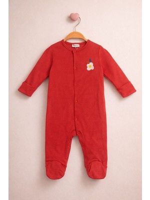 Kendinden Eldivenli Bebek Tulum