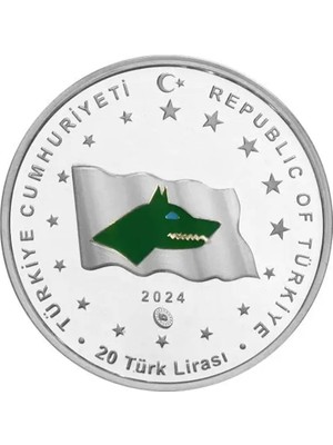 Agakulche Göktürk Imparatorluğu Gümüş Sikke Coin