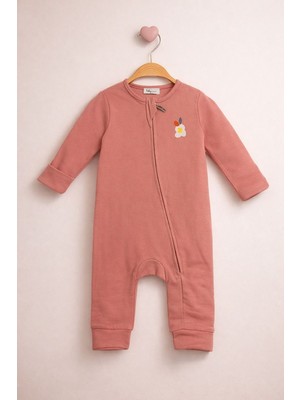 Kendinden Eldivenli Bebek Tulum