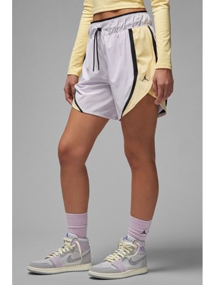 Nike Air Jordan Womens Athletic Running Womens Short Kadın Koşu Şortu Lila