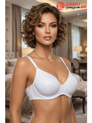 Le Jardin Kadın Desteksiz Balenli Mikro Kumaş Soft Yumuşak Cup Kutulu Kutulu Tek Sütyen