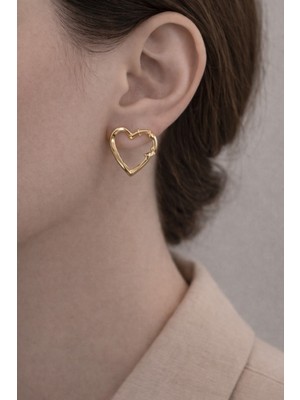 Girift Vintage Yaht Kalpli Gold Küpe