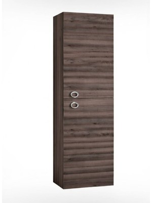 Orka - Anzer 40 cm Boy Dolabı Doğal Ceviz - 21ANZ00403032