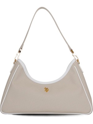 U.s. Polo Assn. Kadın Omuz Çantası Taş-Beyaz US26283 – Günlük Şık Tasarım, Hafif ve Kullanışlı