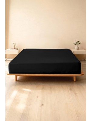 Soley | Jersey |  Pamuk Tek Kişilik Premium Lastikli Çarşaf