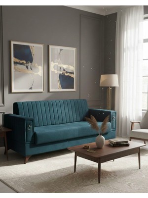 Carmen Mobilya Yataklı Bazalı Rüya Model Çekyat Kanepe