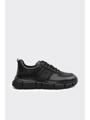 Derinet Hakiki Deri Bağcıklı Erkek Sneaker