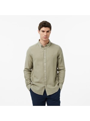 Nautica Erkek Yeşil Regular Fit Gömlek W65454T.3LO