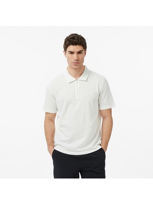 Nautica Erkek Krem Regular Fit Polo Yaka T-Shirt K65232T.1MA