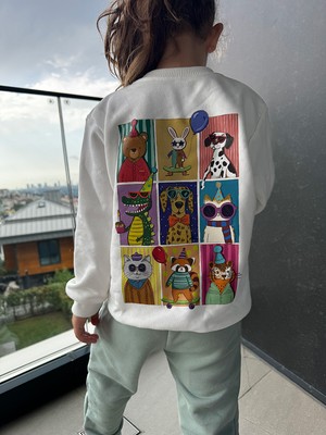 Melomel Animal Unisex Eşofman Takım