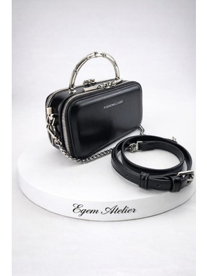 Egem Atelier Egematelier Metal Askı Detay El ve Omuz Çantası