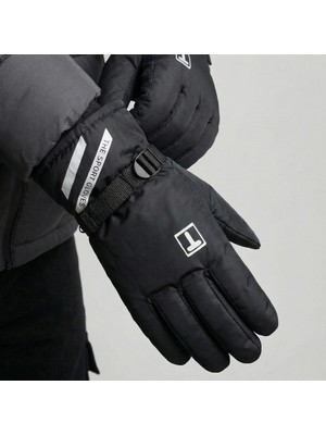 Bispot Kar ve Soğuk Hava Için Rüzgâr Geçirmez Eldiven