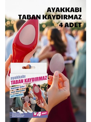 Nandy Home 4 Adet Ayakkabı, Taban Kaydırmaz - Suya Dayanıklı