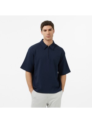 Nautica Erkek Lacivert Regular Fit Polo Yaka T-Shirt K57355T.4NV