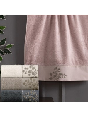 Altınbaşak Noble Bambu Nakışlı El Havlusu 4'lü -  50*90CM