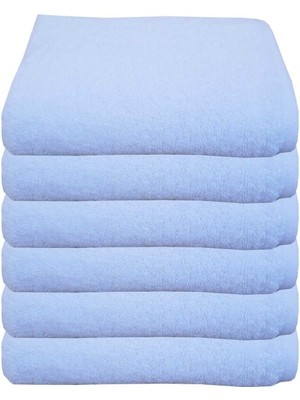 Mira Home 6 Lı Otel Havlusu 100 Pamuklu Beyaz El Havlusu 50X90 cm