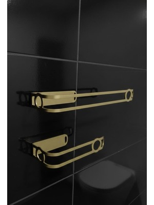 Havlu Askısı ,tuvalet Kağıtlık,2 Ürün Birlikte Banyo,tuvalet Takımı,yapışkanlı,montaj Gerektirmez