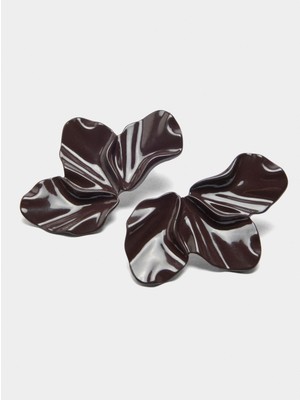 Parfois Mineli Çiçek Detaylı Küpe