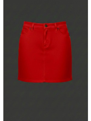 Dıgıl Kids Kız Çocuk Likralı Keten Etek