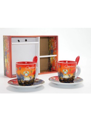 Azrlya Yöresel Ikili Fincan Seti ALK1566 - Lisinya